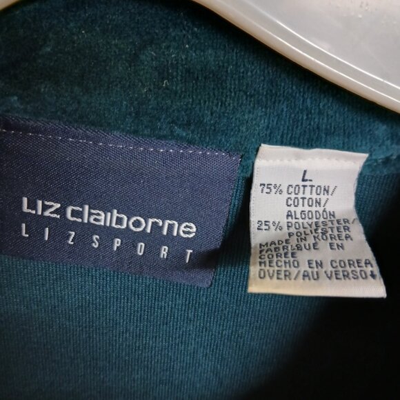 Vintage 80's Liz Claiborne Sport Valor Jacket. Comfy. Retro, Soft - Picture 3 of 6